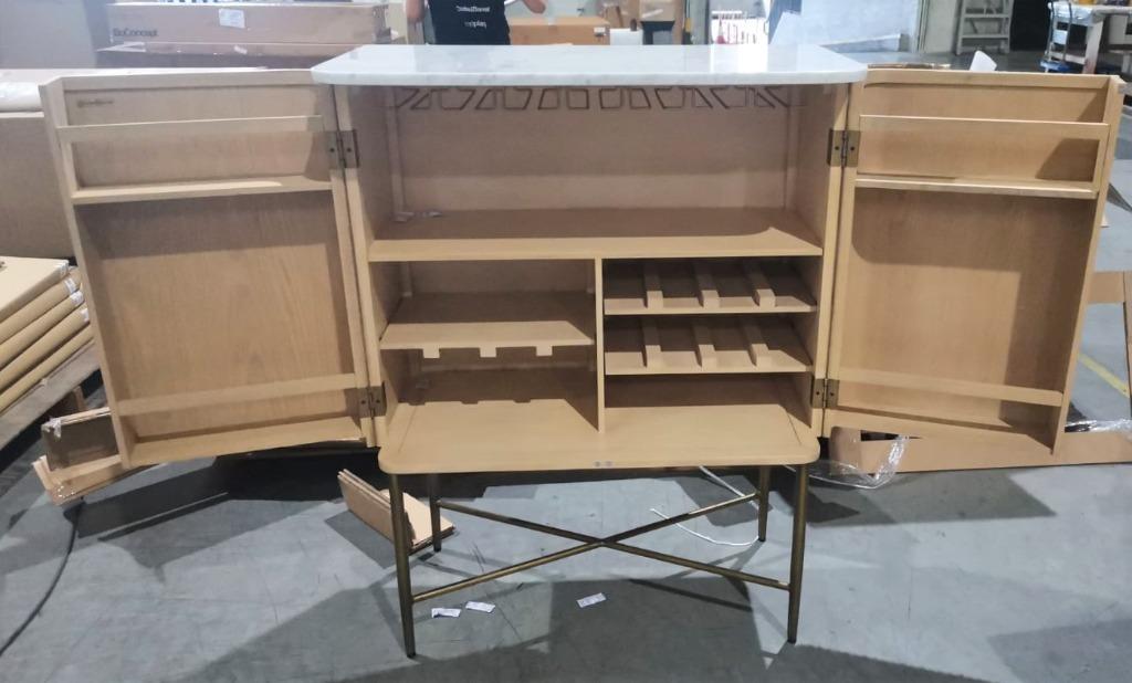 Crate & Barrel Bar Fayette, Furniture & Home Living, Furniture