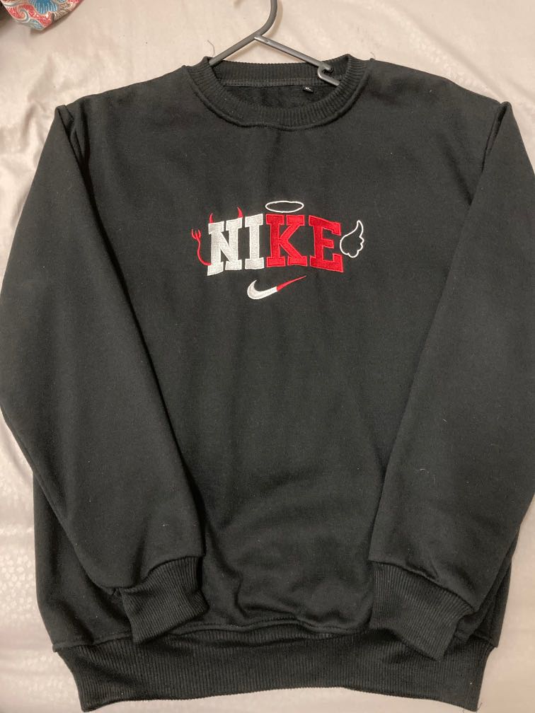 Custom sale nike crewneck