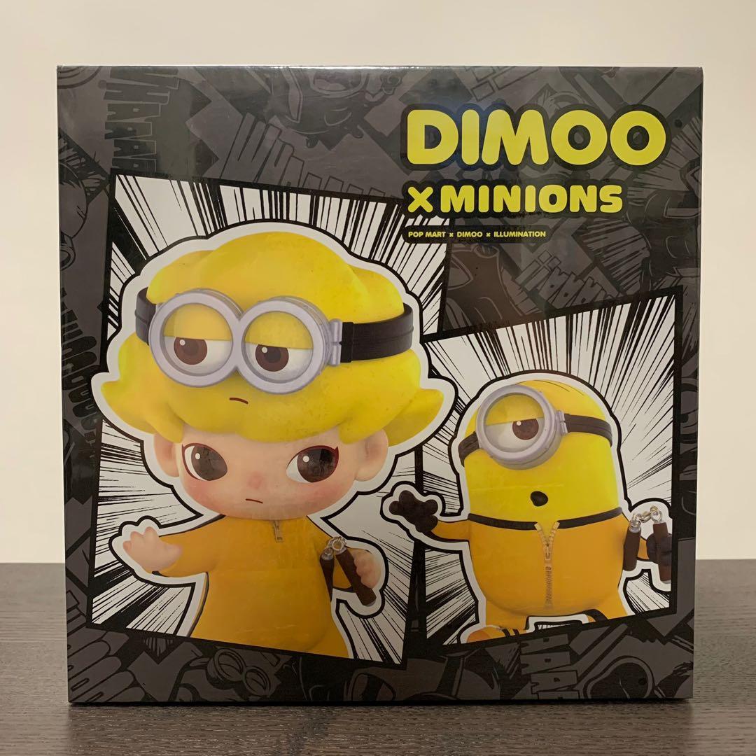 Dimoo x Minions x Pop Mart, 興趣及遊戲, 玩具& 遊戲類- Carousell