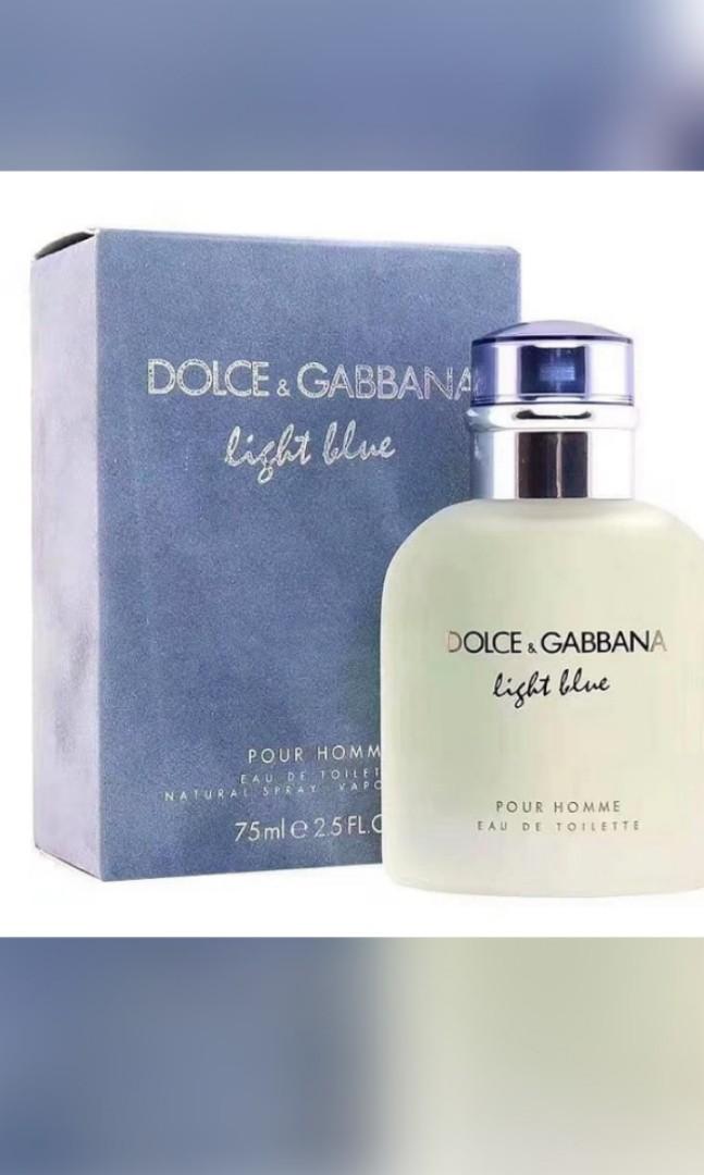 Dolce Gabbana D&G Light Blue Pour Homme EDT杜嘉班納逸藍男性淡香水