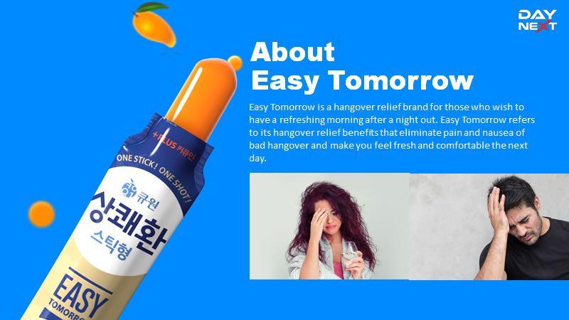 Easy Tomorrow Mango Flavored Jelly Stick (For Faster Hangover Relief)