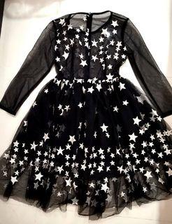 Embroidery Star Dress