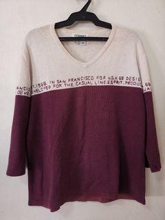 Esprit maroon sweater