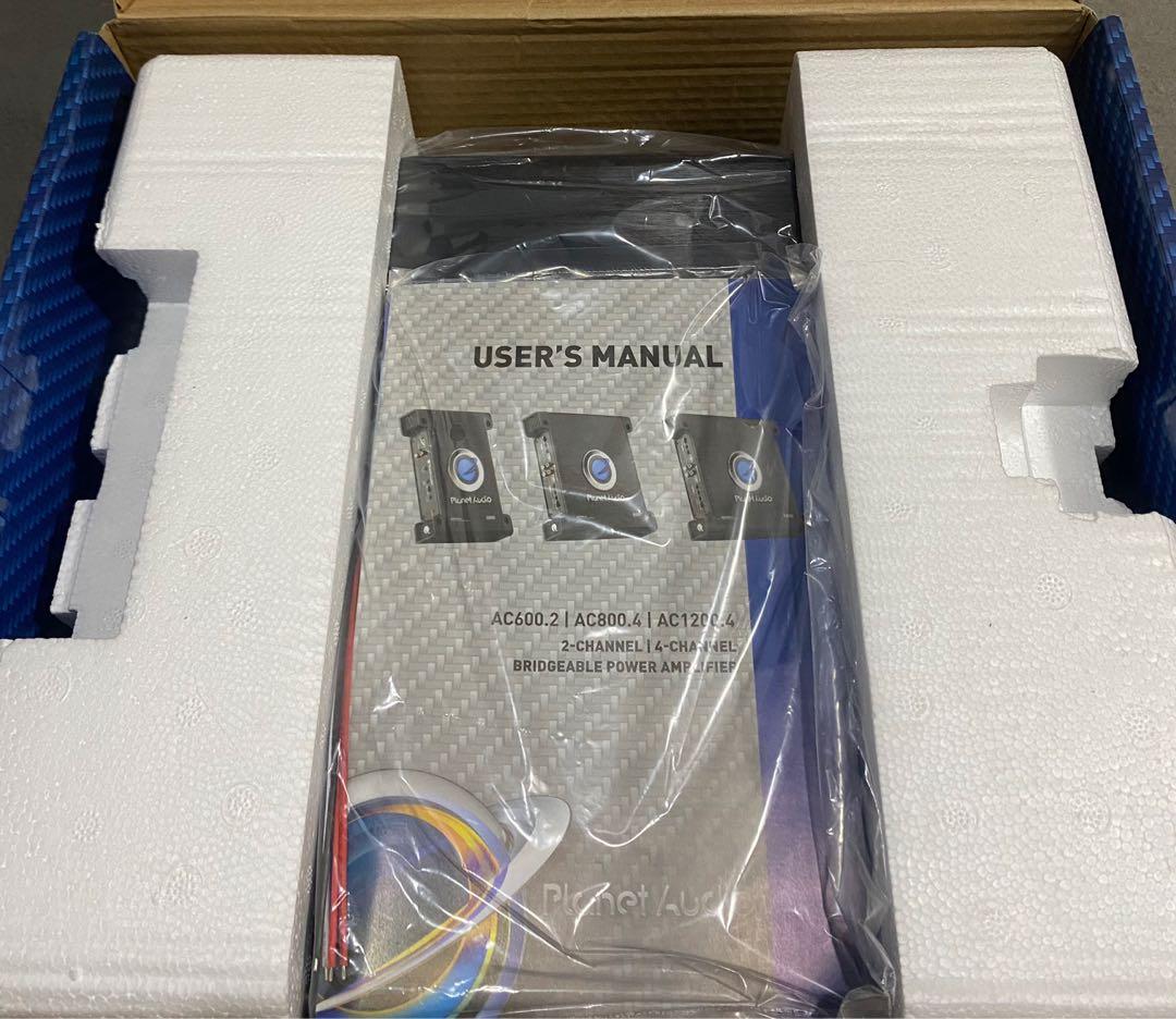 (FLASH SALES + FREE DELIVERY) Audio AC800.4 4 Channel Car