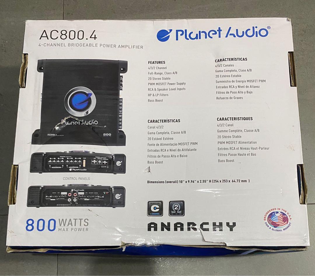 (FLASH SALES + FREE DELIVERY) Audio AC800.4 4 Channel Car
