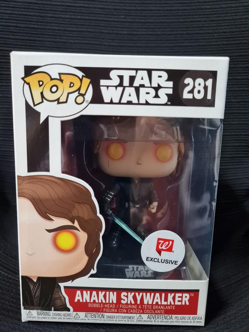 Funko Pop Anakin skywalker Walgreens Exclusive Hobbies Toys