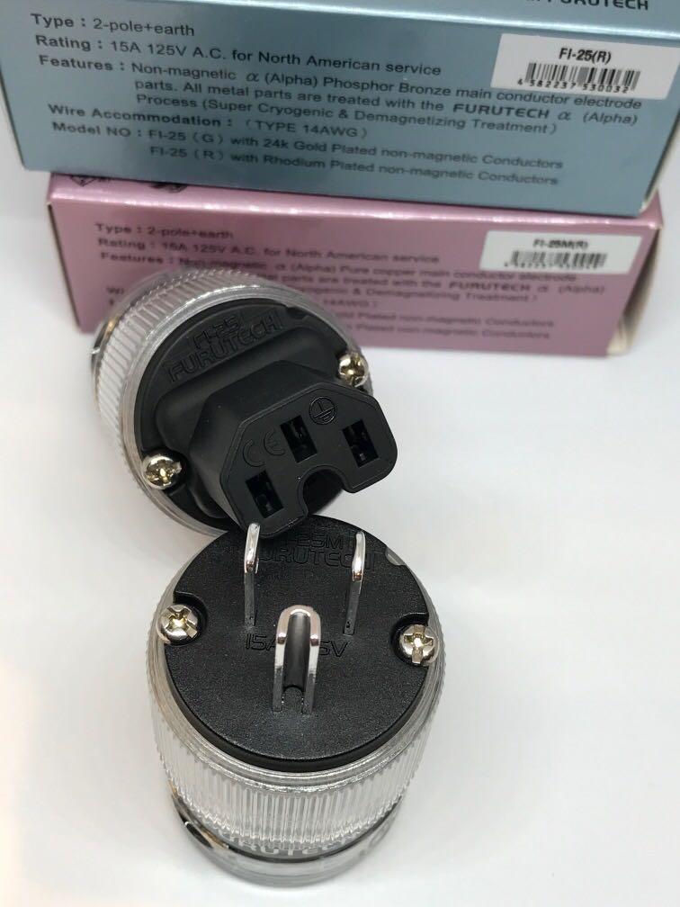 FURUTECH FI-25 Connector Set, Audio, Other Audio Equipment on