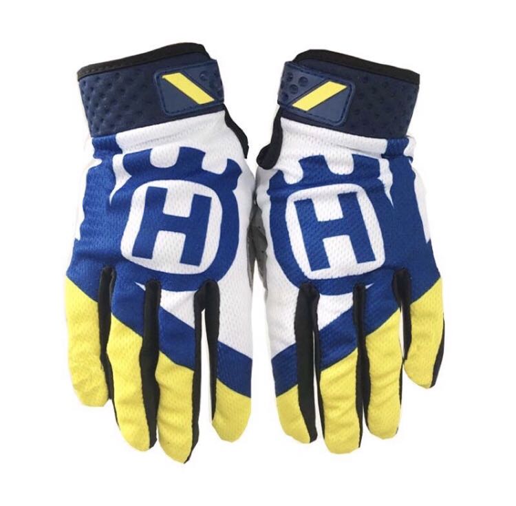 Husqvarna motorcycle gloves top