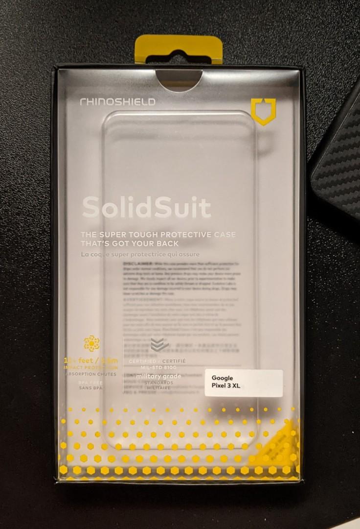 Google Pixel 3XL RhinoShield SolidSuit Case #SeeHere, Mobile Phones &  Gadgets, Mobile Phones, Android Phones, Google Pixel on Carousell