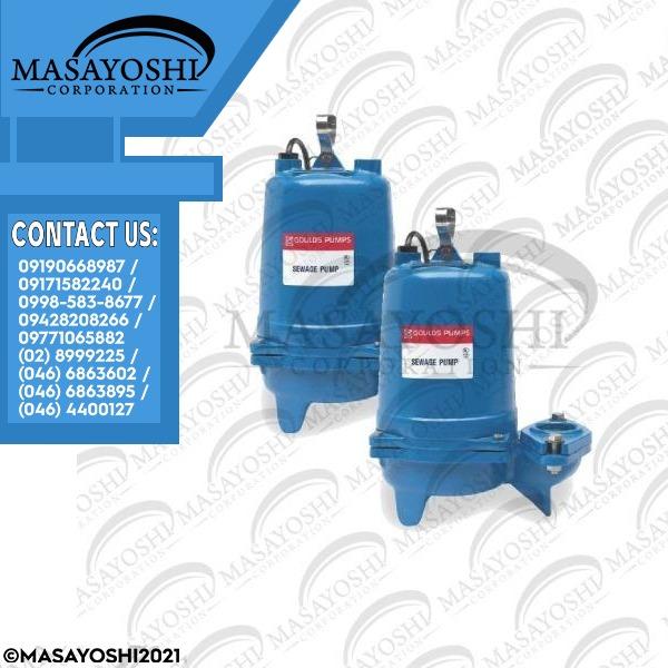 Goulds Water Technology 1/2 HP 2" Manual Submersible Sewage Pump 115V