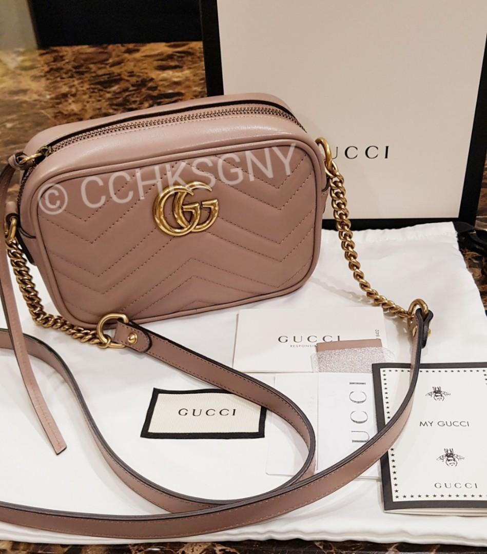 Gg marmont mini best sale camera bag