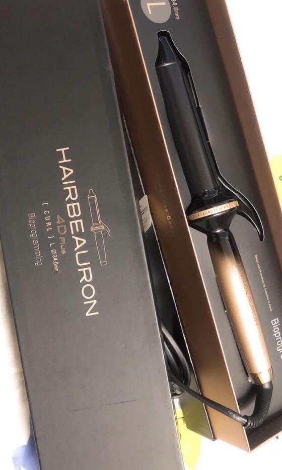 HairBeauron 4D Plus 捲髮器34mm, 美容＆個人護理, 健康及美容- 頭髮