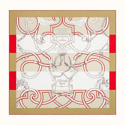 HERMES | L'Instruction Du Roy Bayadere Scarf 90, Luxury, Accessories on ...