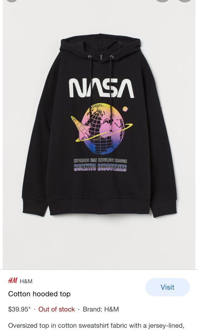 Nasa sales pink sweatshirt