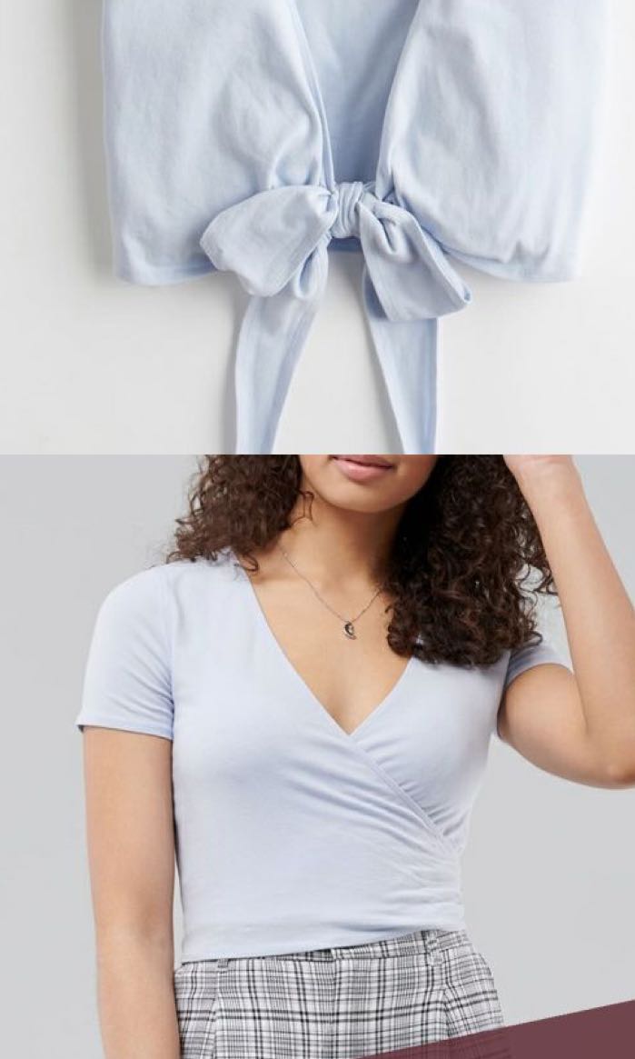 Hollister clearance wrap top