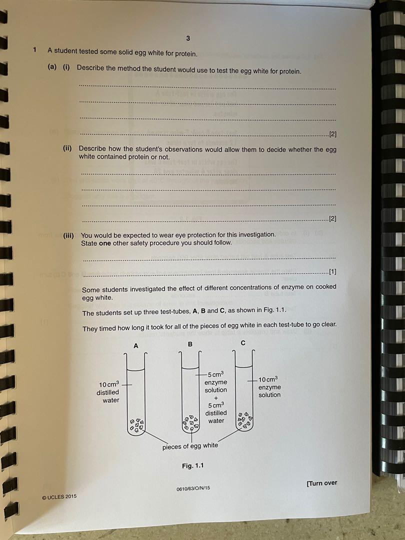 Igcse Biology 0610 Past Papers Hobbies Toys Books Magazines Textbooks On Carousell Igcse Biology 0610 Past Papers Hobbies Toys Books Magazines Textbooks On Carousell