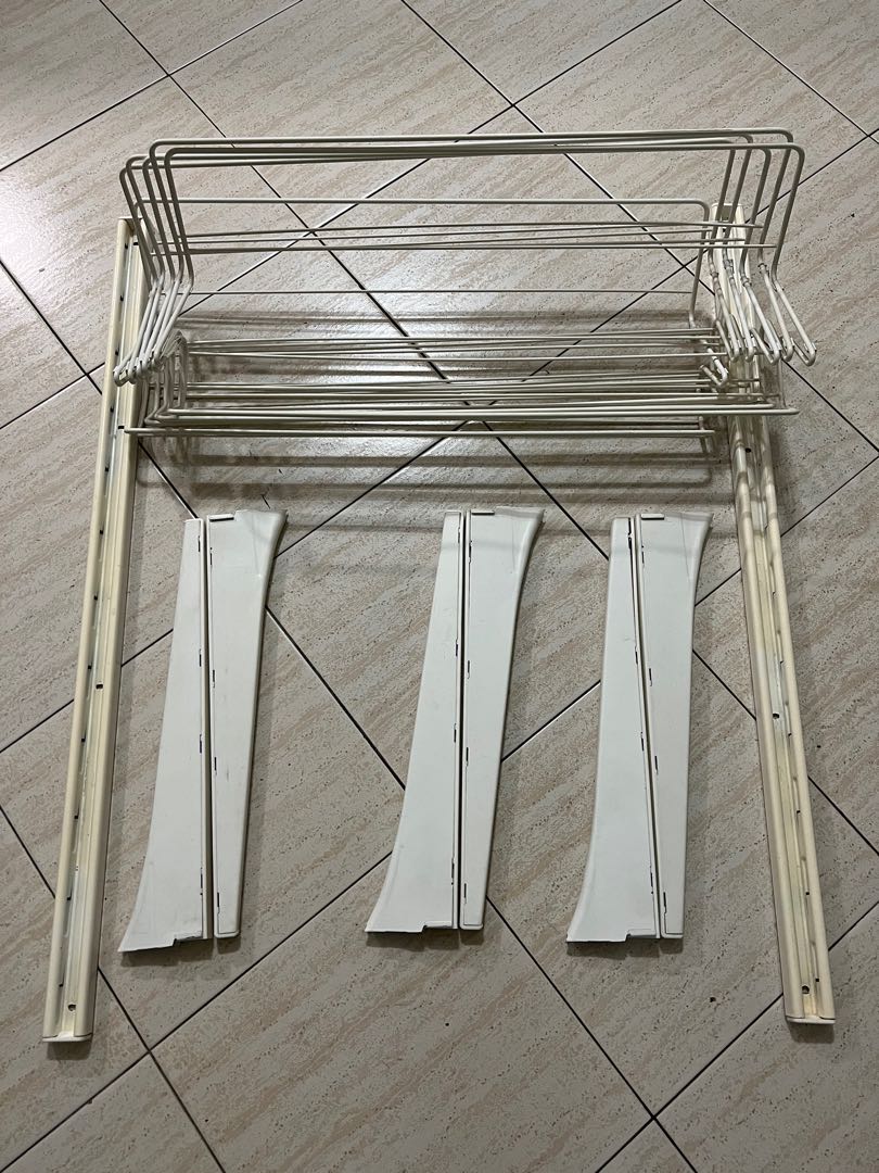 IKEA Algot wallmounted shoe racks, Furniture & Home Living, Furniture