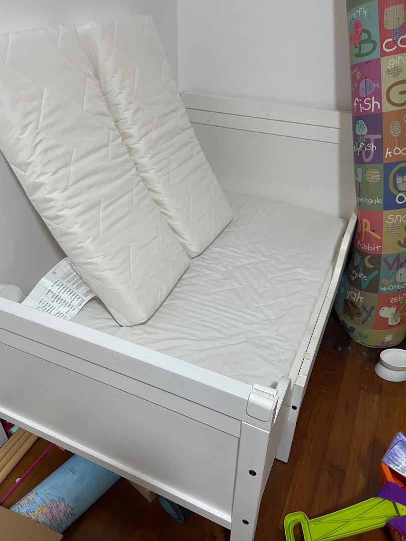 IKEA extendable kids Bed Frame, Babies & Kids, Baby Nursery & Kids
