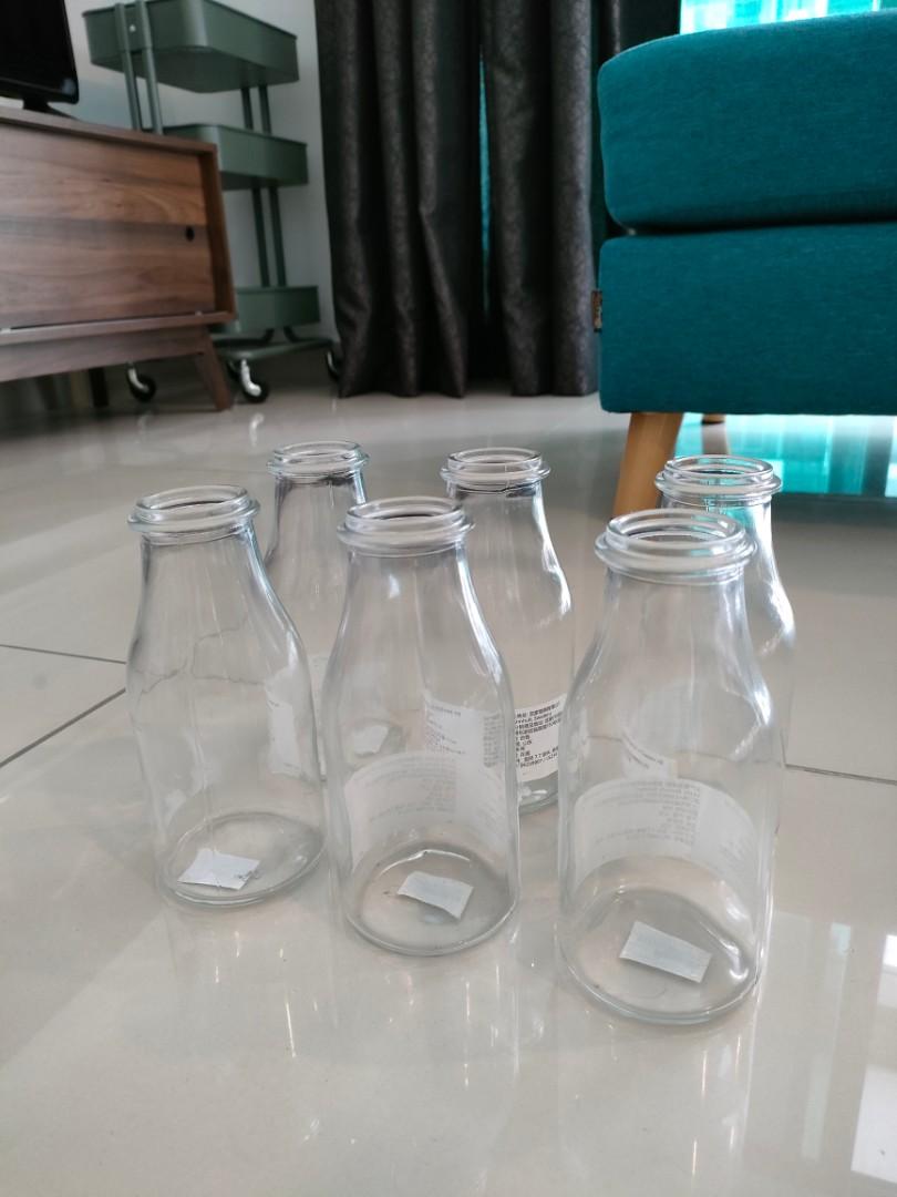 IKEA Glass Bottles, TV & Home Appliances, Kitchen Appliances, Wine