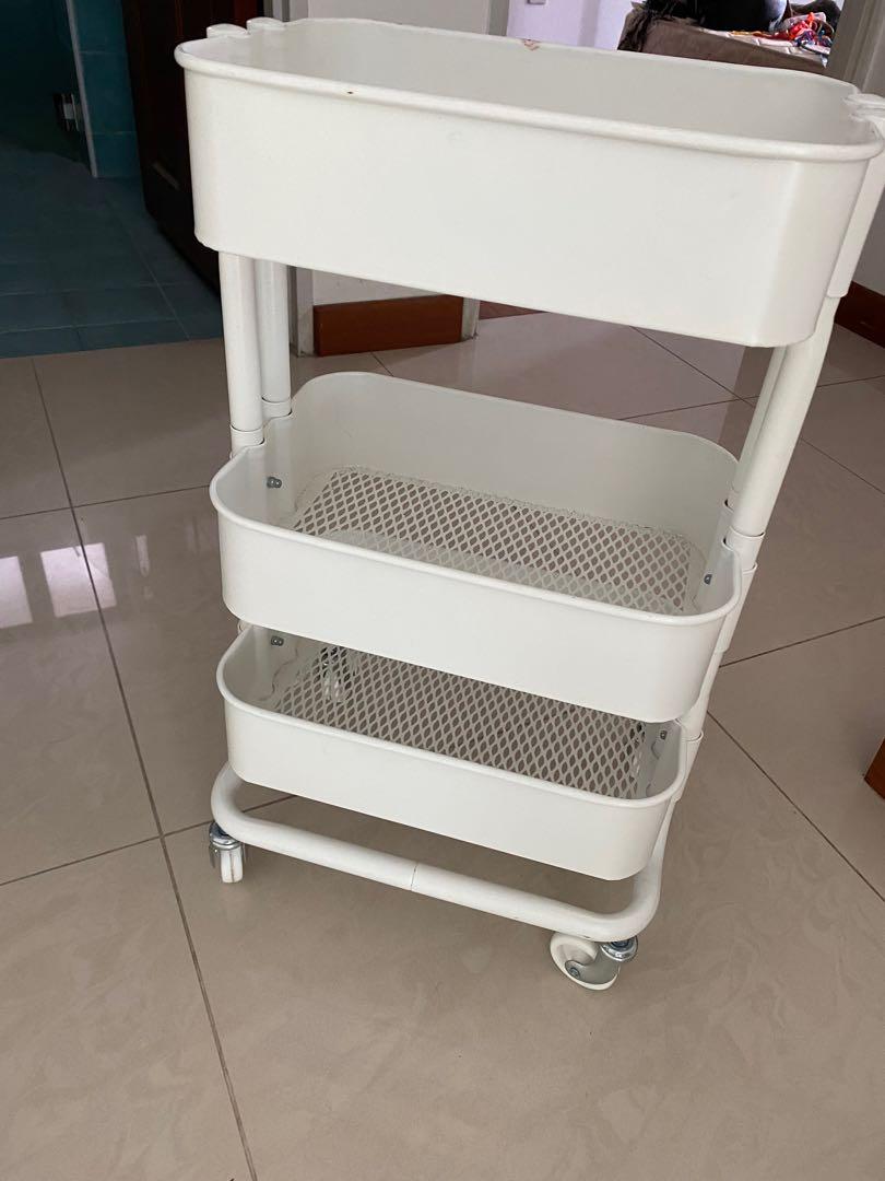 Ikea rashult Kitchen trolley, Furniture & Home Living, Furniture, Other ...