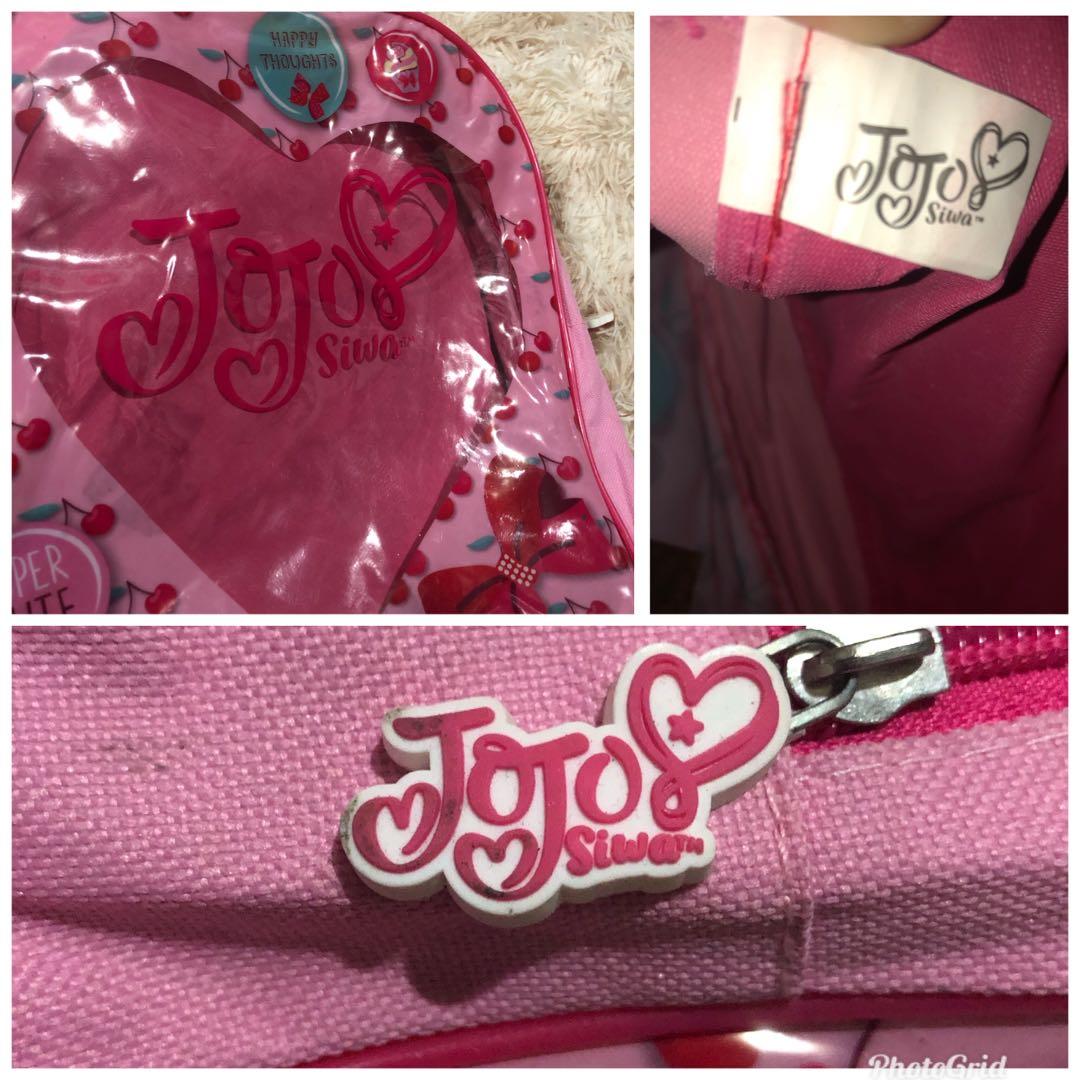 jojo siwa clear backpack