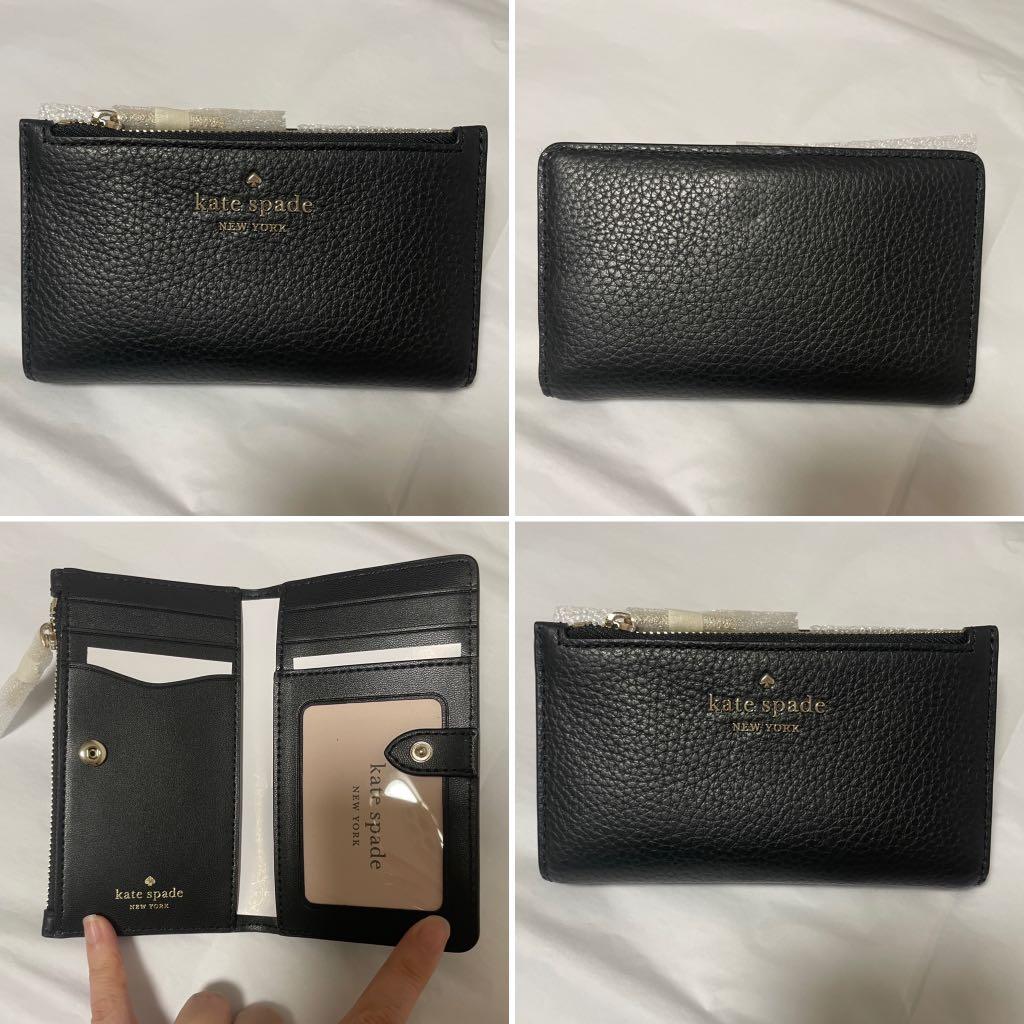 Kate Spade - Leila small slim bifold, Men's Fashion, Watches & Accessories,  Wallets & Card Holders on Carousell