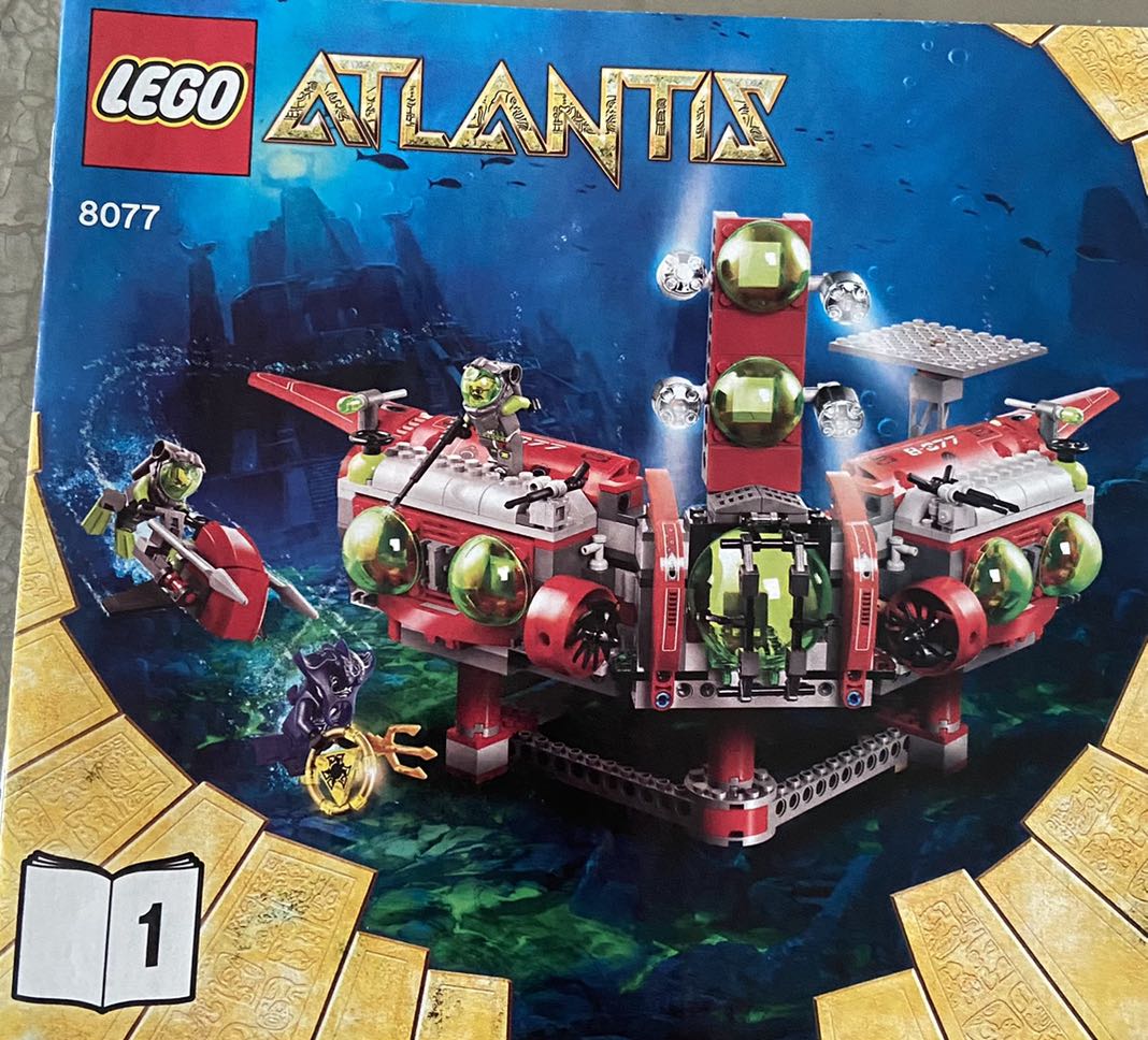Lego Alantis, Hobbies & Toys, Toys & Games on Carousell