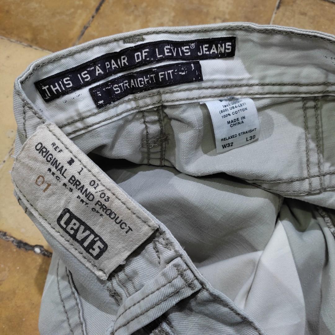 LEVIS size 32, Fesyen Pria, Pakaian 