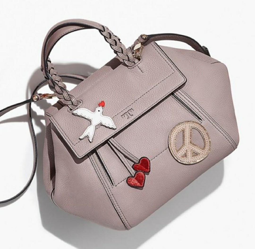 Tory burch peace satchel clearance