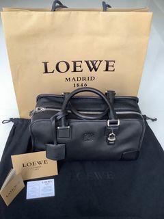 Authentic LOEWE Bolso Amazon Bag 28 Negro