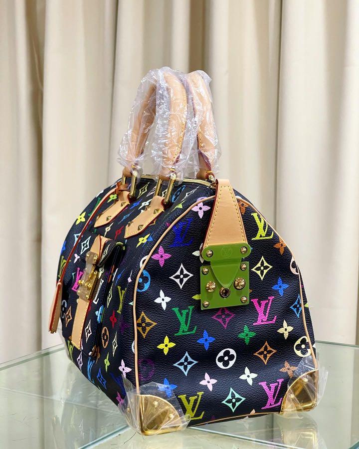 LOUIS VUITTON Black Monogram Multicolor Speedy 30 (Collectibles), Luxury,  Bags & Wallets on Carousell