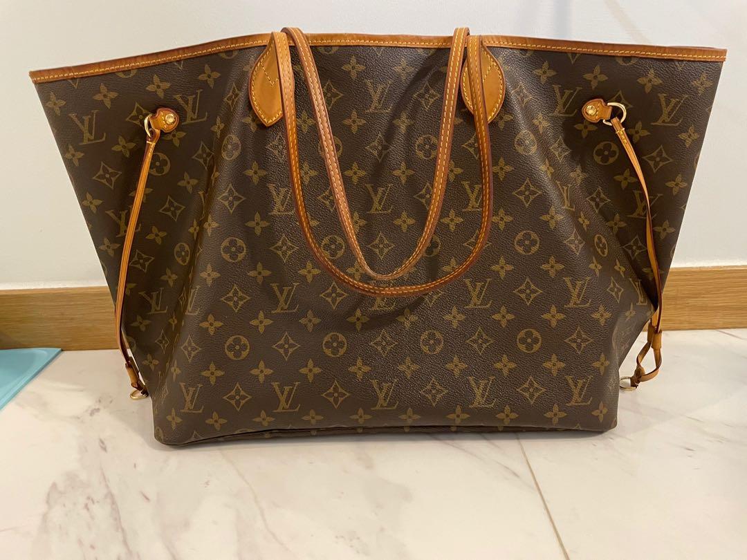 LV neverfull GM reversible, Luxury, Bags & Wallets on Carousell