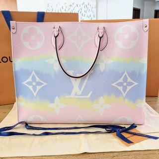 Louis Vuitton Escale OnTheGo GM Tote Bag Pastel Monogram Canvas SHW