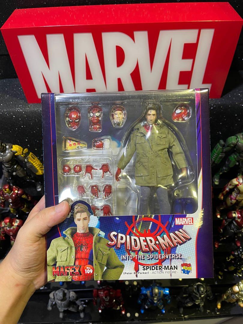 Mafex Peter B Parker Into the Spider Verse No.109, Hobbies & Toys, Toys ...