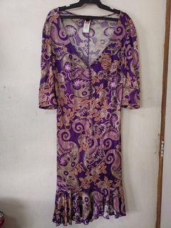 Mango purple dress