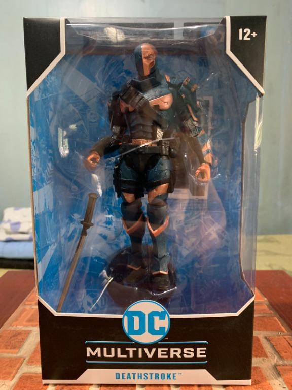 McFarlane Deathstroke (Category: Figurines & Statues) located in Manila. Submitted by clark.kent1 (Listing ID 1116842069, Image 1). Description: McFarlane Deathstroke Mint on card.