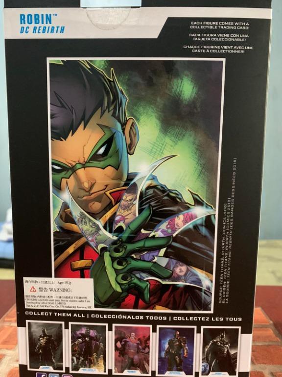 McFarlane Robin (Category: Figurines & Statues) located in Manila. Submitted by clark.kent1 (Listing ID 1116842370, Image 2). Description: McFarlane Robin Rebirth Mint on card.