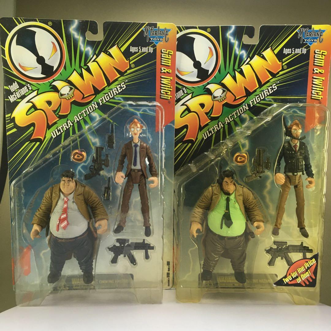 Sam and twitch action top figures