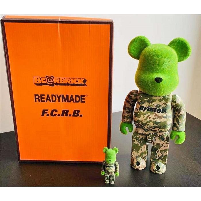 ベアブリック FCRB × READYMADE 希少モデル【新品】 新品 1000% ベアブリック FCRB × READYMADE 希少モデル