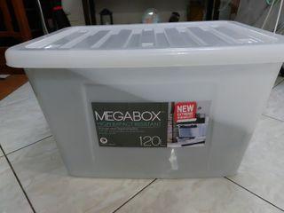 Mega box opaque storage box 120 li