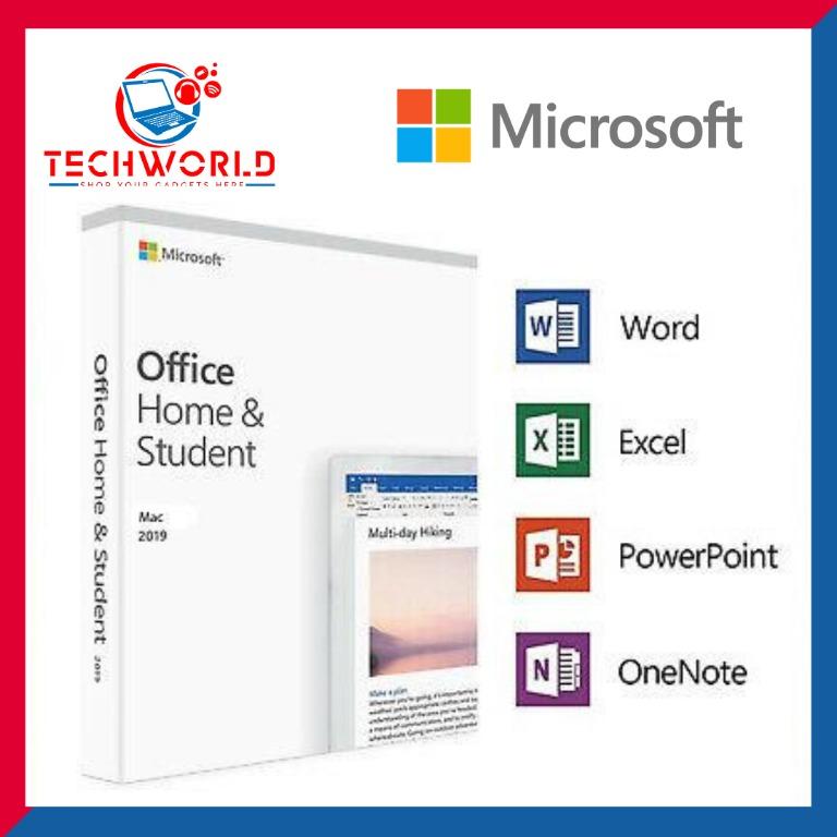 Microsoft Office Home & Student 2019 Software | One-time purchase, 1 device  | PC/Mac, Computers & Tech, Parts & Accessories, Software on Carousell