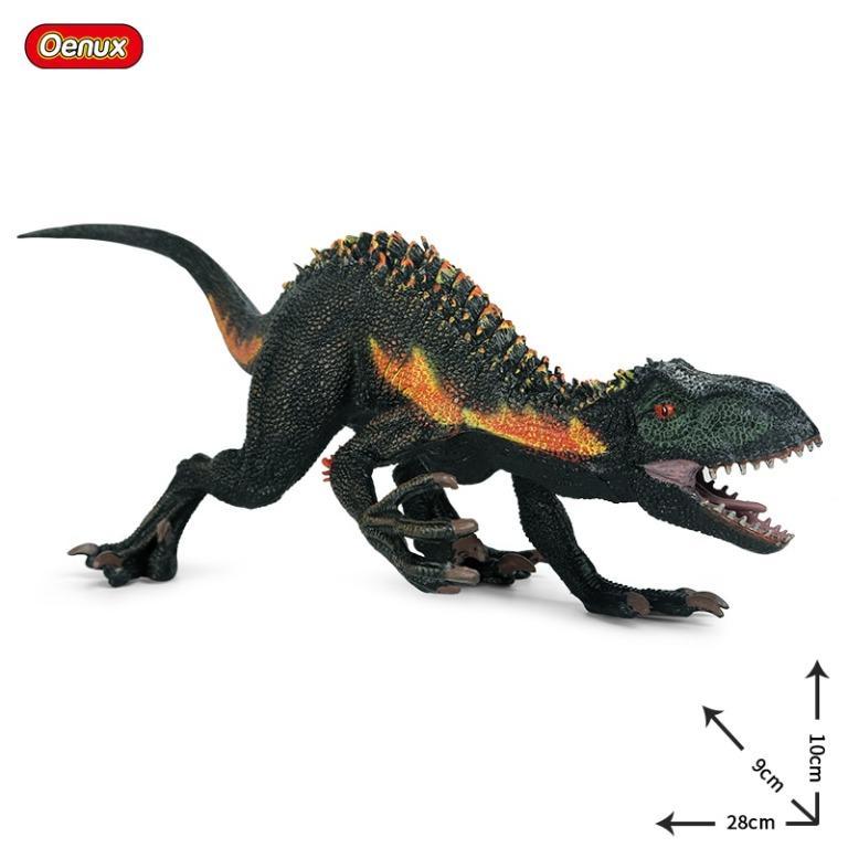 Jurassic World Mini Action 3 Dinosaurs INDOMINUS REX STEGOSAURUS  VELOCIRAPTOR 海外 即決-