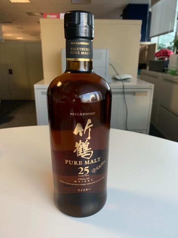Nikka Taketsuru 25 whisky ~ 日本威士忌竹鶴25, 嘢食& 嘢飲, 酒精飲料