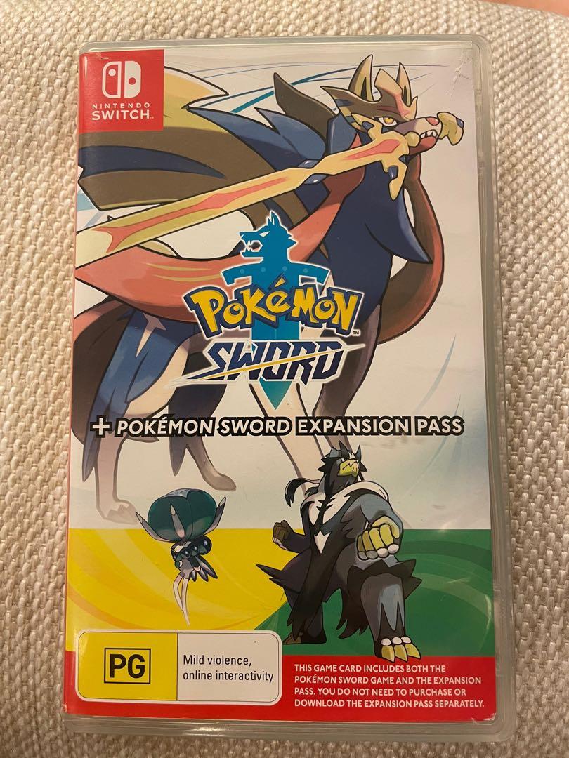 Pokémon Sword and Shield + Pokémon Sword Shield Expansion Pass Physical  Copy