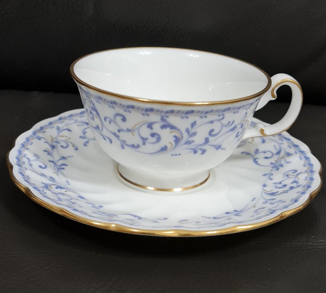Noritake Bone China Ninfa Laguna 9976 Cup & Saucer