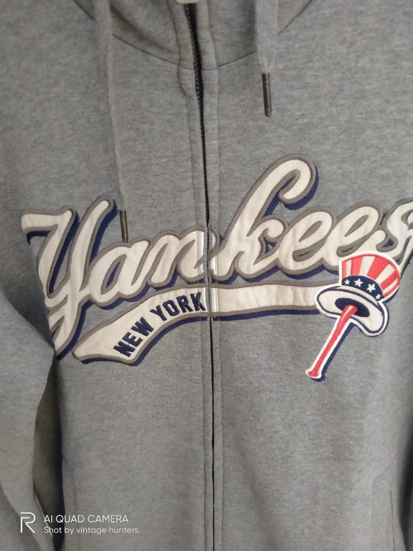 OverheadTreasures NY Yankees Hoodie Vintage New York Yankees Jacket NY Yankees Sweater New York Baseball Jacket S Size Made in Australia (Refer Measurements)