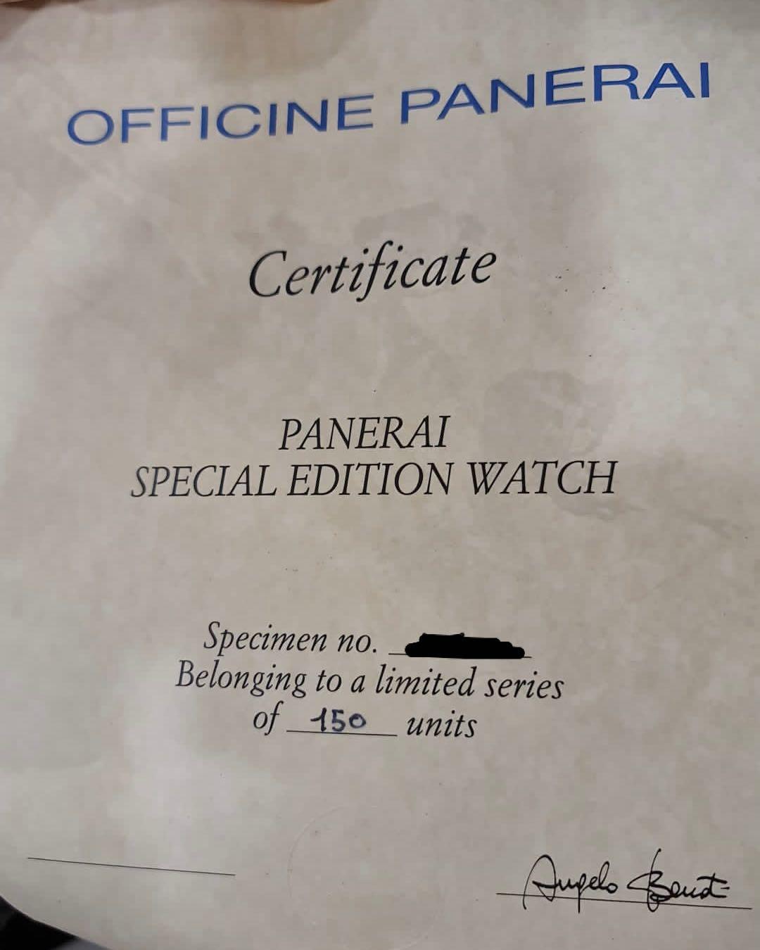 Panerai Luminor Regatta PAM00956 Special Edition Luxury