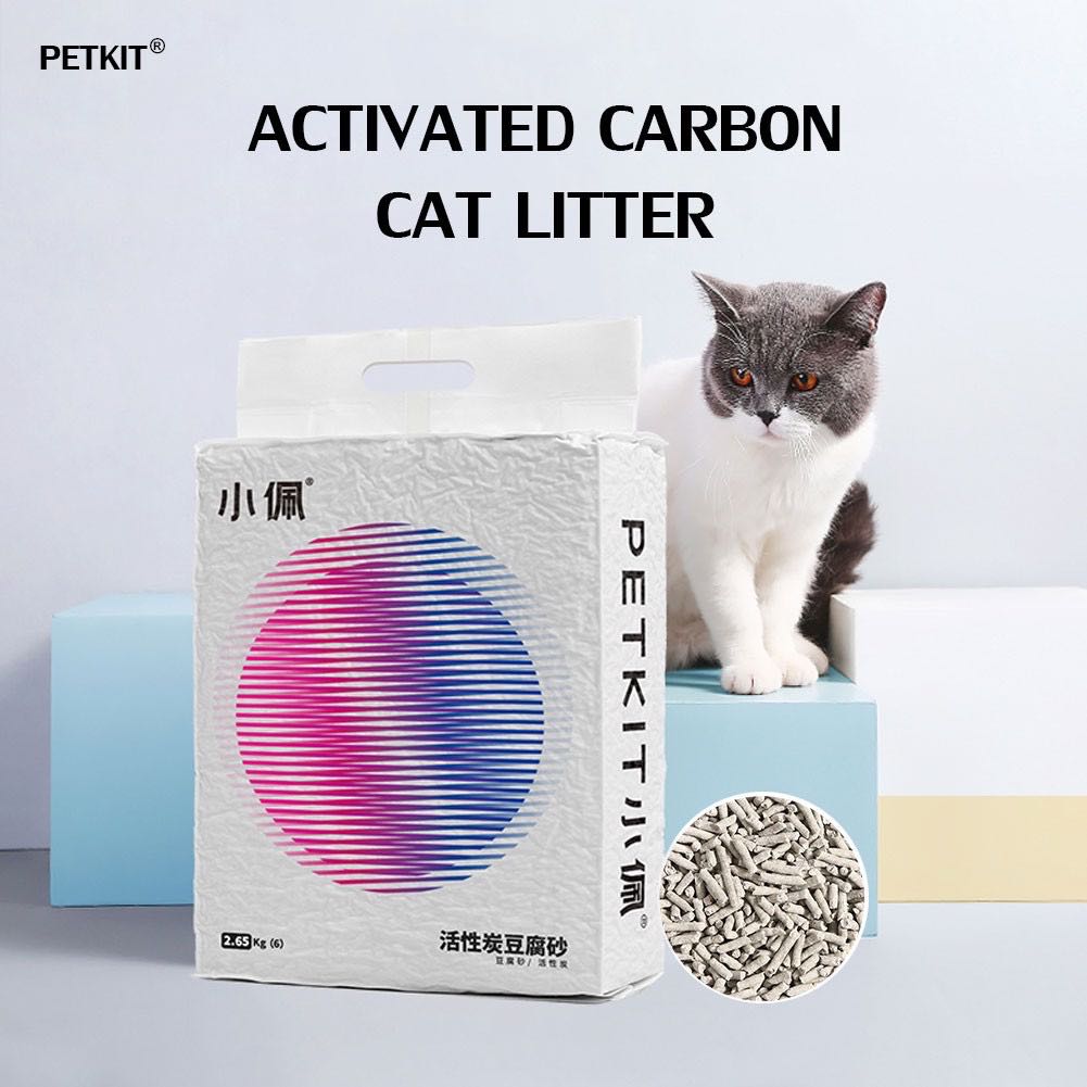 PetKit Activated Carbon Tofu Cat Litter 2.65Kg (6L), Pet Supplies