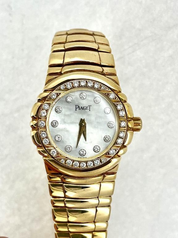 Piaget Tanagra 16033 M 401D (Diamond Dial), Luxury, Watches on Carousell