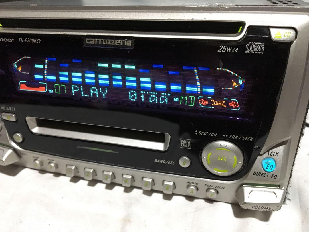 Pioneer car stereo for your speaker amplifier cd player md player